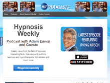 Tablet Screenshot of hypnosis-weekly.com